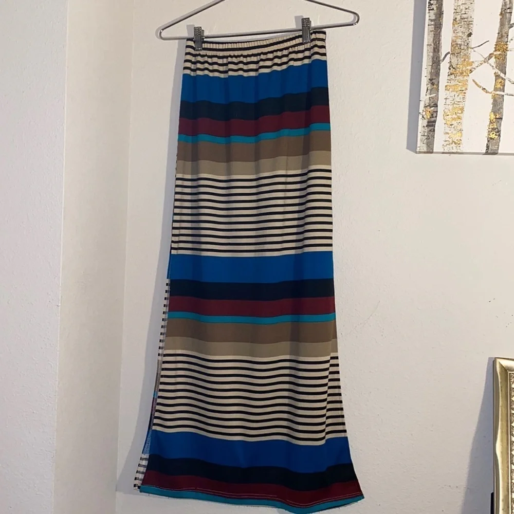 Long striped skirt XS​​